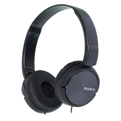 Наушники с микрофоном SONY MDR-ZX310AP, 3.5 мм, накладные, черный [mdrzx310apb.ce7]