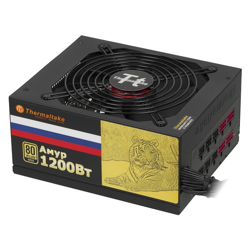 Блок питания THERMALTAKE AMUR W0430, 1200Вт, 135мм, черный, retail