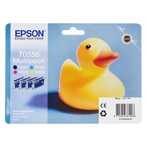 Картридж EPSON T0556, 4 цвета [c13t05564010]