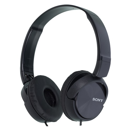 Наушники SONY MDR-ZX310, 3.5 мм, накладные, черный [mdrzx310b.ae]