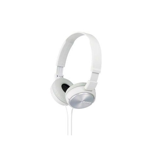 Наушники SONY MDR-ZX310, 3.5 мм, накладные, белый [mdrzx310w.ae]