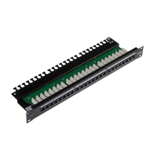 Патч-панель Brand-Rex 110 style (C6CPNLU24012M) 19" 1U 24xRJ45 кат.6 UTP