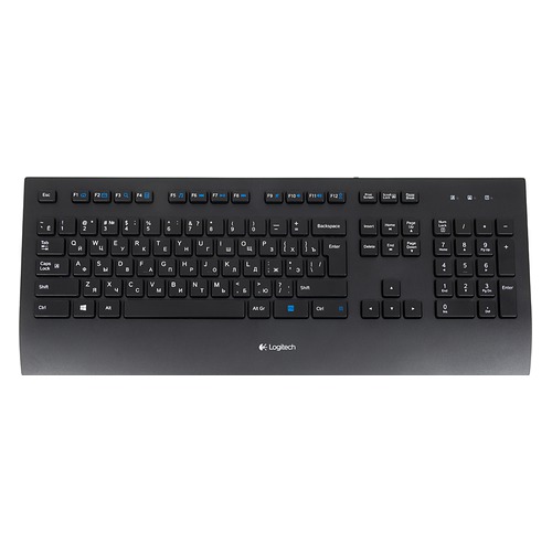 Клавиатура LOGITECH K280e, USB, черный [920-005215]