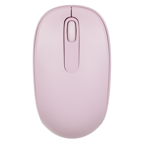 Мышь MICROSOFT Mobile Mouse 1850, оптическая, беспроводная, USB, розовый [u7z-00024]