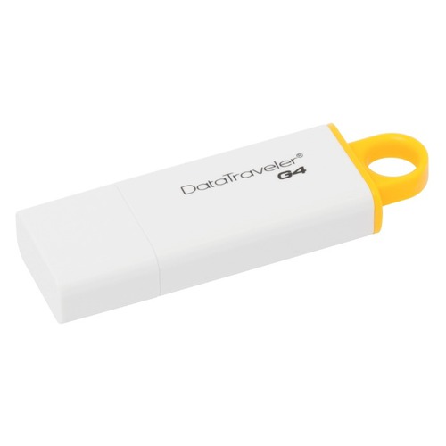 Флешка USB KINGSTON DataTraveler G4 64Гб, USB3.0, белый и фиолетовый [dtig4/64gb]