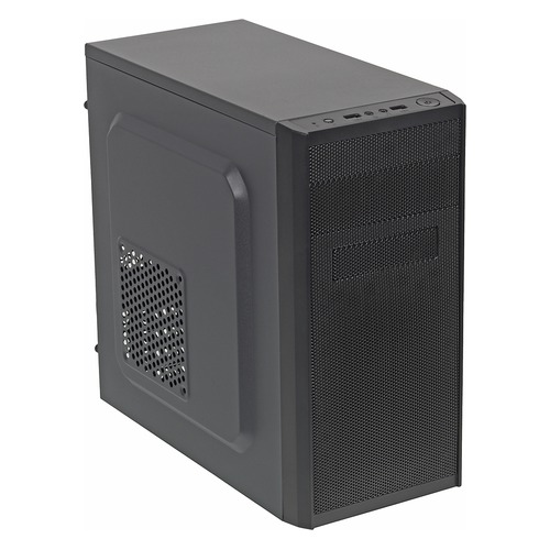 Корпус mATX ACCORD A-08B, Mini-Tower, без БП, черный