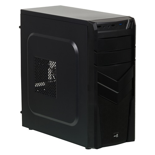 Корпус ATX AEROCOOL V2X, Midi-Tower, без БП, черный