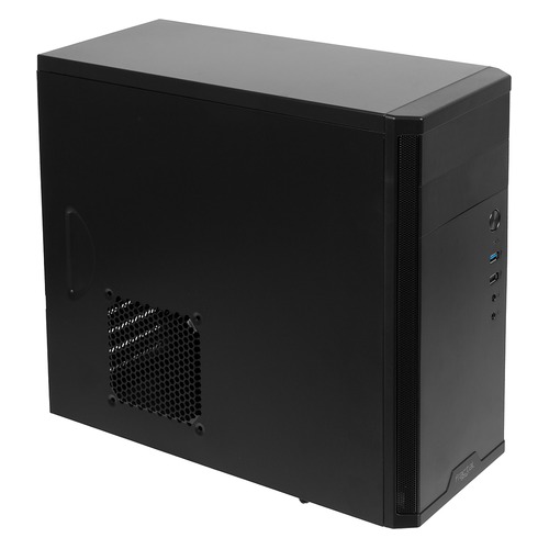 Корпус mATX FRACTAL DESIGN Core 1100, Mini-Tower, без БП, черный