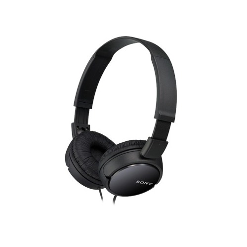 Наушники SONY MDR-ZX110, 3.5 мм, мониторы, черный [mdrzx110b.ae]