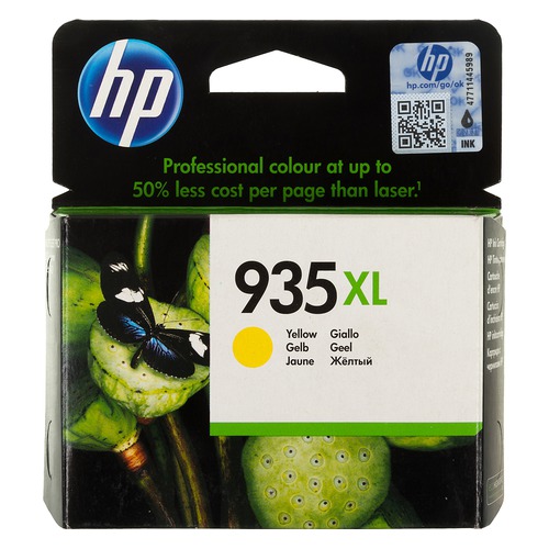 Картридж HP 935XL, желтый [c2p26ae]