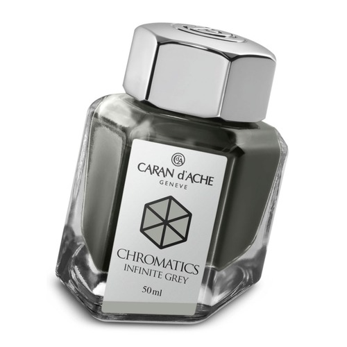 Флакон с чернилами Carandache Chromatics (8011.005) Infinite grey чернила 50мл