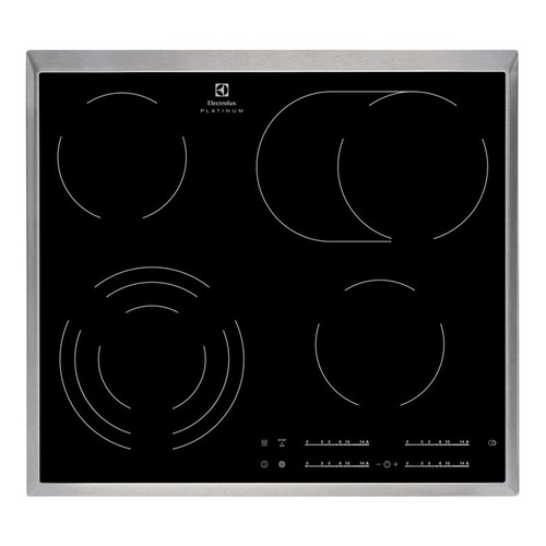 Варочная панель ELECTROLUX EHF96547XK, Hi-Light, независимая, черный