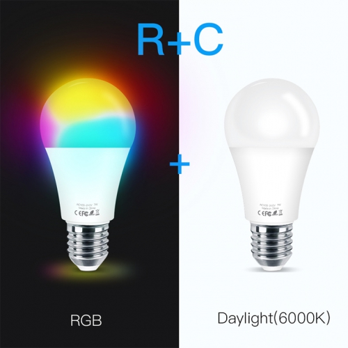 Умная светодиодная RGB+C лампа,Е27,15 Вт,TuYa SECTEC ST-WB-J7-RC-E27